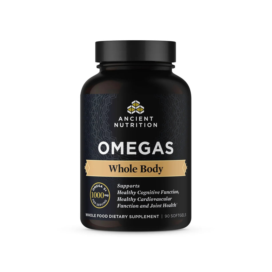 Omega-3s Whole Body 90 softgels Ancient Nutrition