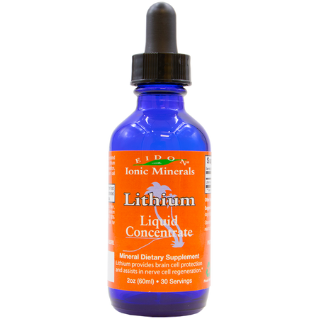Lithium Liquid 30 day supply 2 oz (60ml) Eidon - Premium Vitamins & Supplements from Nutrigeek - Just $19.99! Shop now at Nutrigeek