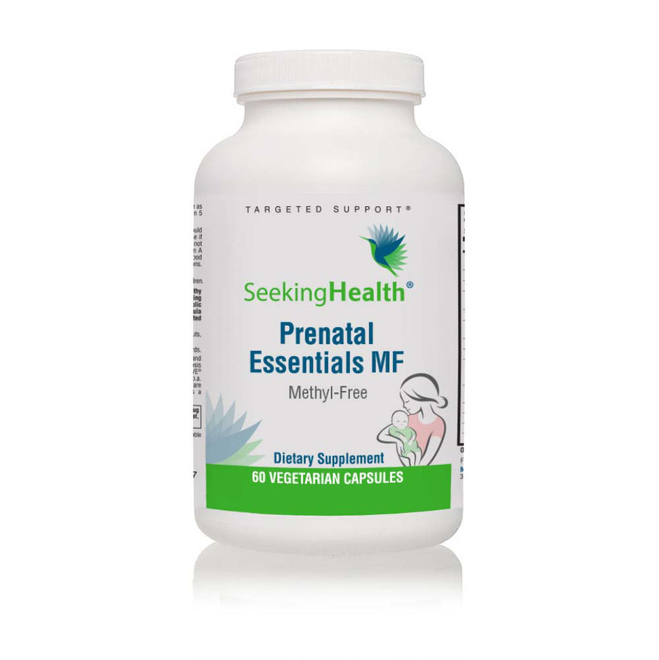 Prenatal Essentials Methyl-Free 60 Capsules Seeking Health - Premium Vitamins & Supplements from Seeking Health - Just $32.95! Shop now at Nutrigeek