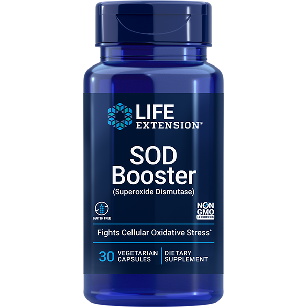 SOD Booster (Superoxide Dismutase) 30 capsules Life Extension - Premium Vitamins & Supplements from Life Extension - Just $21.99! Shop now at Nutrigeek
