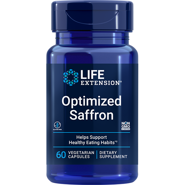 Optimized Saffron 60 capsules Life Extension - Premium Vitamins & Supplements from Life Extension - Just $27.99! Shop now at Nutrigeek
