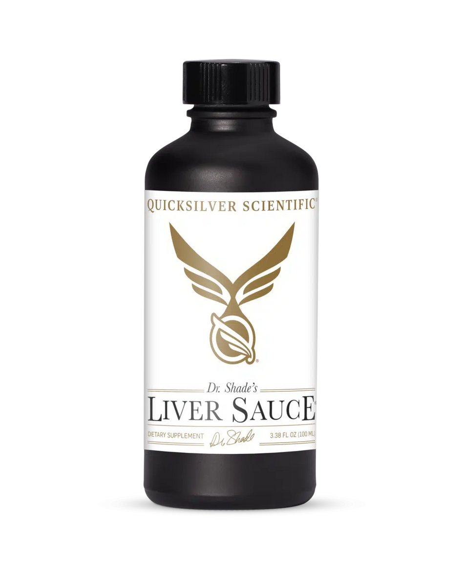 Liver Sauce 3.38 fl oz (100ml) Quicksilver Scientific - Nutrigeek