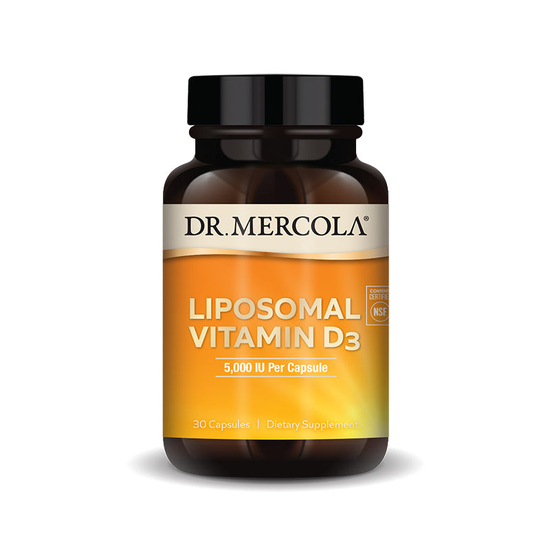 Liposomal Vitamin D3 5000 IU Capsules Dr.Mercola