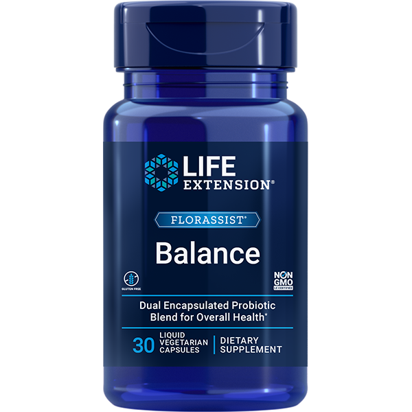 FLORASSIST Balance 30 capsules Life Extension - Premium Vitamins & Supplements from Life Extension - Just $24.99! Shop now at Nutrigeek
