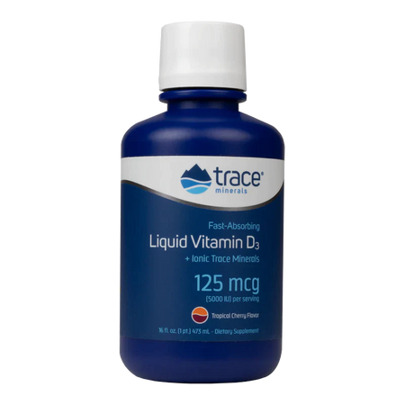 Vitamin D3 Liquid 16 Ounces (473ml) Trace Minerals Research - Premium Vitamins & Supplements from Trace Minerals Research - Just $15! Shop now at Nutrigeek