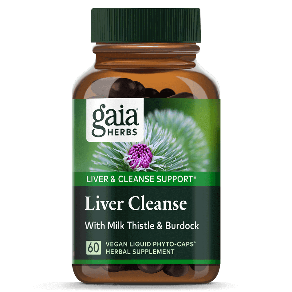 Liver Cleanse 60 capsules Gaia Herbs - Premium Vitamins & Supplements from Gaia Herbs - Just $32.99! Shop now at Nutrigeek
