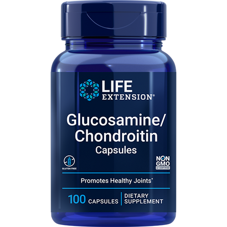 Glucosamine - Chondroitin 100 capsules Life Extension - Premium Vitamins & Supplements from Life Extension - Just $29.99! Shop now at Nutrigeek