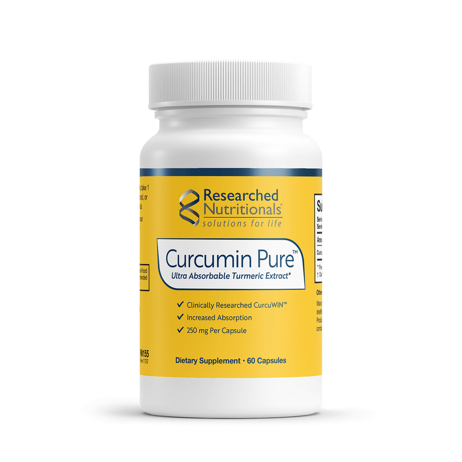 Curcumin Pure™ 60 capsules Researched Nutritionals - Nutrigeek