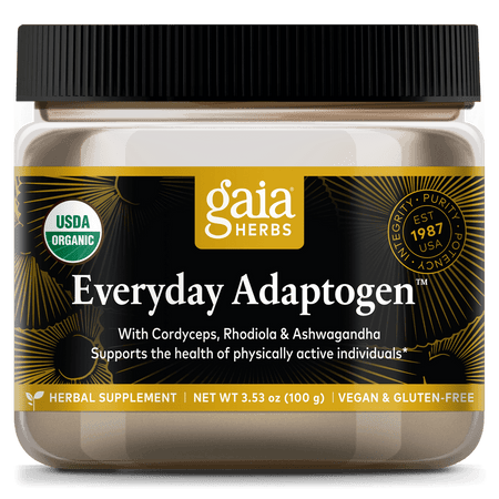 Everyday Adaptogen™ 3.5 Ounces (100g) Gaia Herbs - Premium Vitamins & Supplements from Gaia Herbs - Just $38.99! Shop now at Nutrigeek
