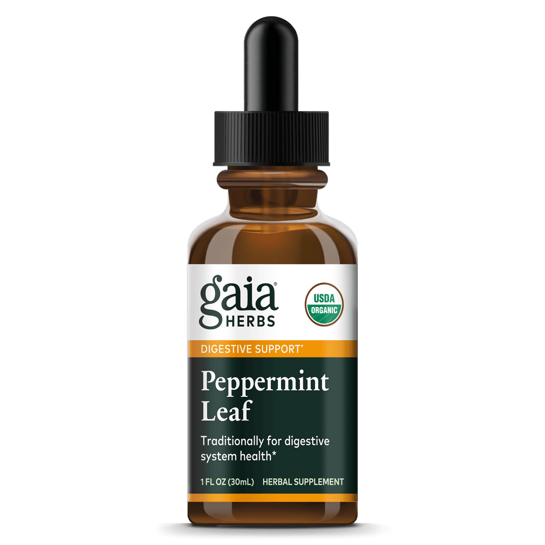 Peppermint Leaf 1 Ounce (30ml) Gaia Herbs - Premium Vitamins & Supplements from Gaia Herbs - Just $15.99! Shop now at Nutrigeek