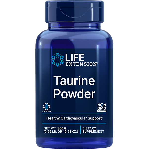Taurine Powder 300 Grams Life Extension - Premium Vitamins & Supplements from Life Extension - Just $15.99! Shop now at Nutrigeek