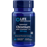 Optimized Chromium with Crominex 3+ 500mcg 60 capsules Life Extension - Premium Vitamins & Supplements from Life Extension - Just $6.99! Shop now at Nutrigeek