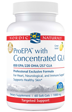 ProEPA with Concentrated GLA 60 Softgels Nordic Naturals - Nutrigeek