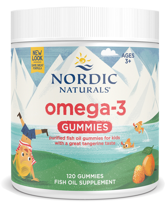Nordic Omega-3 Gummies 120 Gummies Nordic Naturals - Nutrigeek
