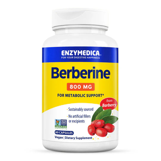 Berberine 800 mg Capsules Enzymedica