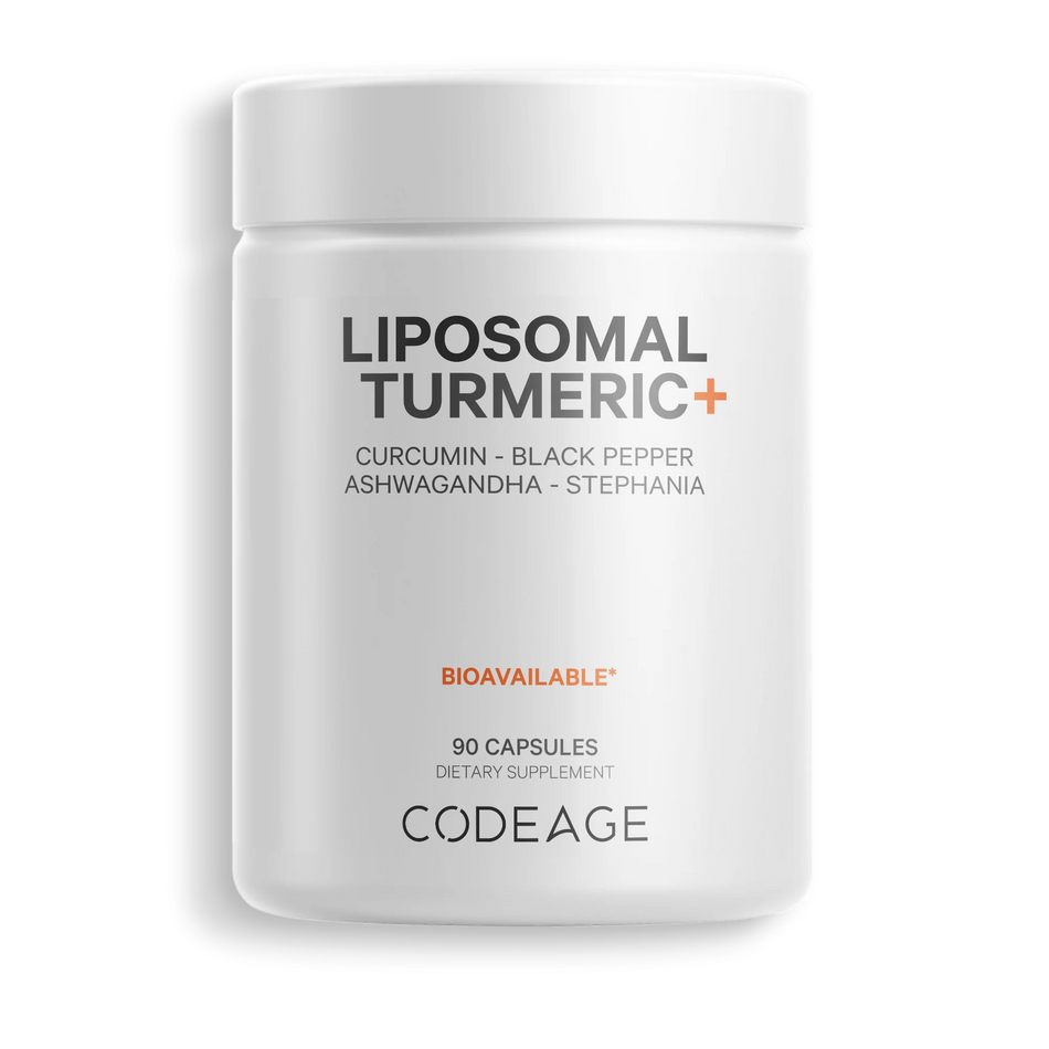 Liposomal Turmeric+ 90 capsules CodeAge