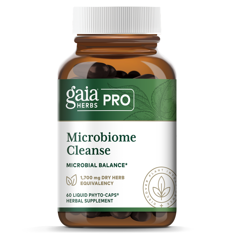 Microbiome Cleanse 60 capsules Gaia Herbs - Premium Vitamins & Supplements from Gaia Herbs - Just $39.99! Shop now at Nutrigeek