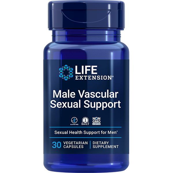 Male Vascular Sexual Support 30 capsules Life Extension - Premium Vitamins & Supplements from Life Extension - Just $18.99! Shop now at Nutrigeek