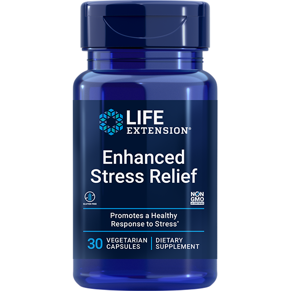 Enhanced Stress Relief 30 capsules Life Extension - Premium Vitamins & Supplements from Life Extension - Just $21.99! Shop now at Nutrigeek