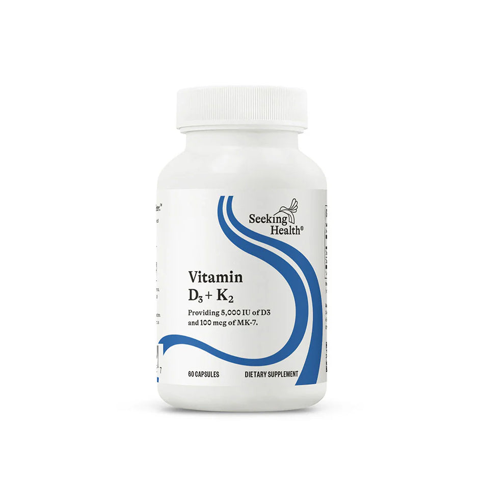 Vitamin D3 + K2 60 capsules Seeking Health