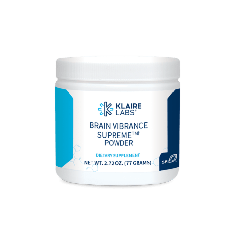 Brain Vibrance Supreme™ Powder 2.72 OZ (77G) Klaire Labs / SFI Health