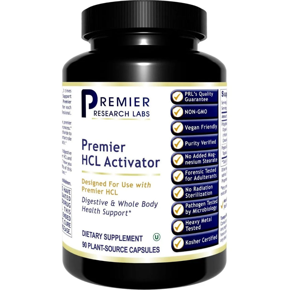 HCL Activator 90 capsules Premier Research Labs
