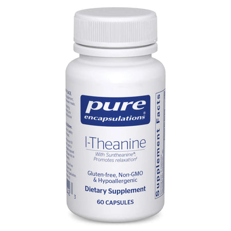 l-Theanine 60 capsules Pure Encapsulations - Premium Vitamins & Supplements from Pure Encapsulations - Just $61! Shop now at Nutrigeek