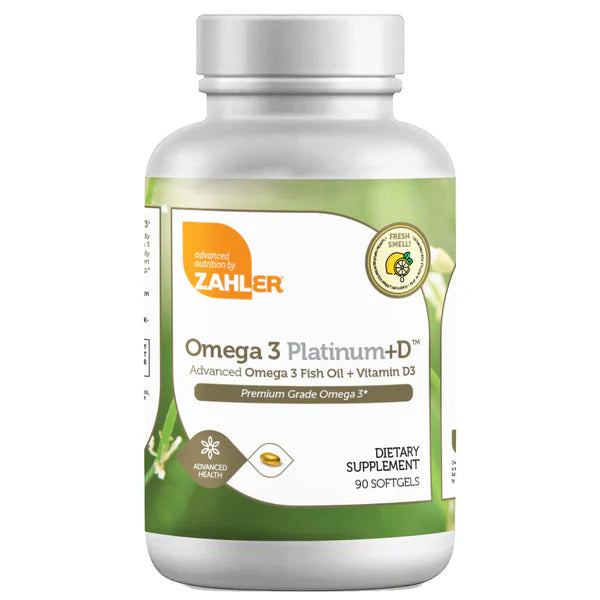 Omega 3 Platinum + D Softgels Zahler