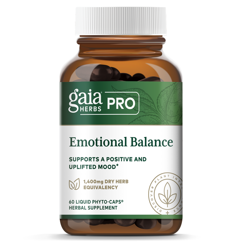 Emotional Balance Liquid Phyto-Caps 60 capsules Gaia Herbs - Premium Vitamins & Supplements from Gaia Herbs - Just $35.99! Shop now at Nutrigeek