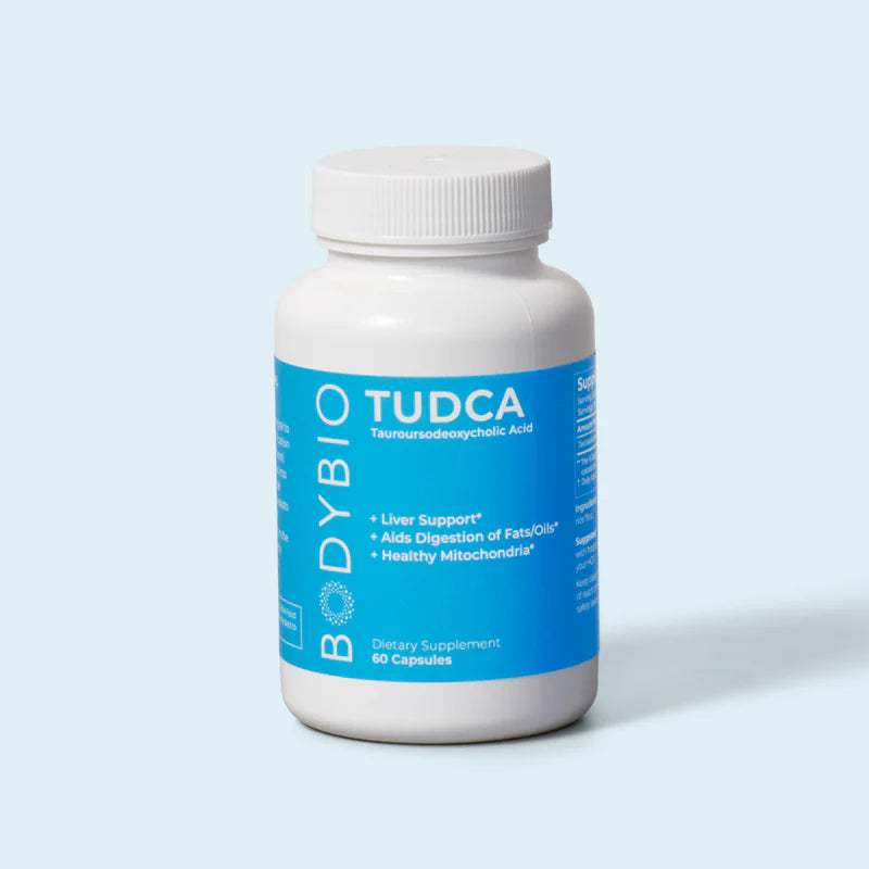 TUDCA 60 Capsules BodyBio - Nutrigeek