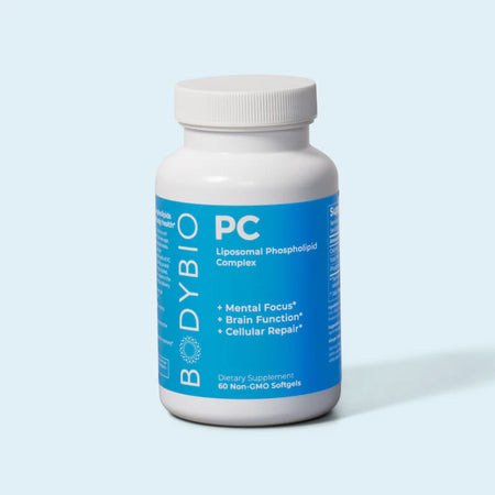 PC (Phosphatidylcholine) Softgels BodyBio - Nutrigeek