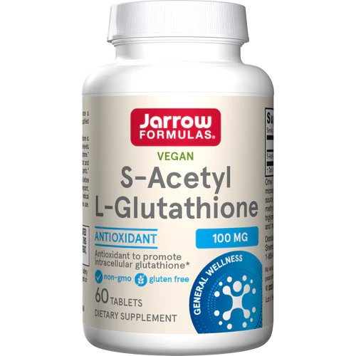 S-Acetyl L-Glutathione 100mg 60 tablets Jarrow Formulas