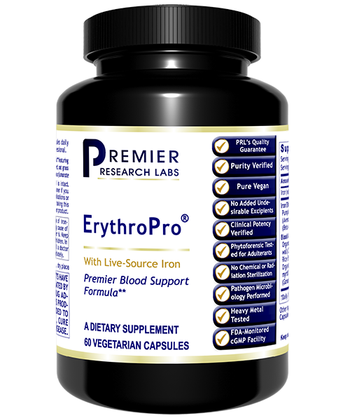ErythroPro® 60 capsules Premier Research Labs