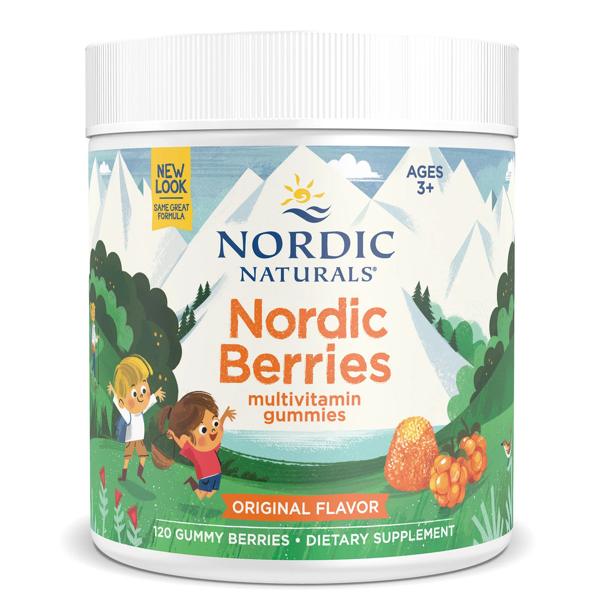 Nordic Berries 120 Gummy Nordic Naturals - Nutrigeek