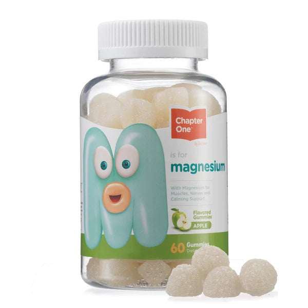 Magnesium 60 Gummies for Kids Chapter One Zahler
