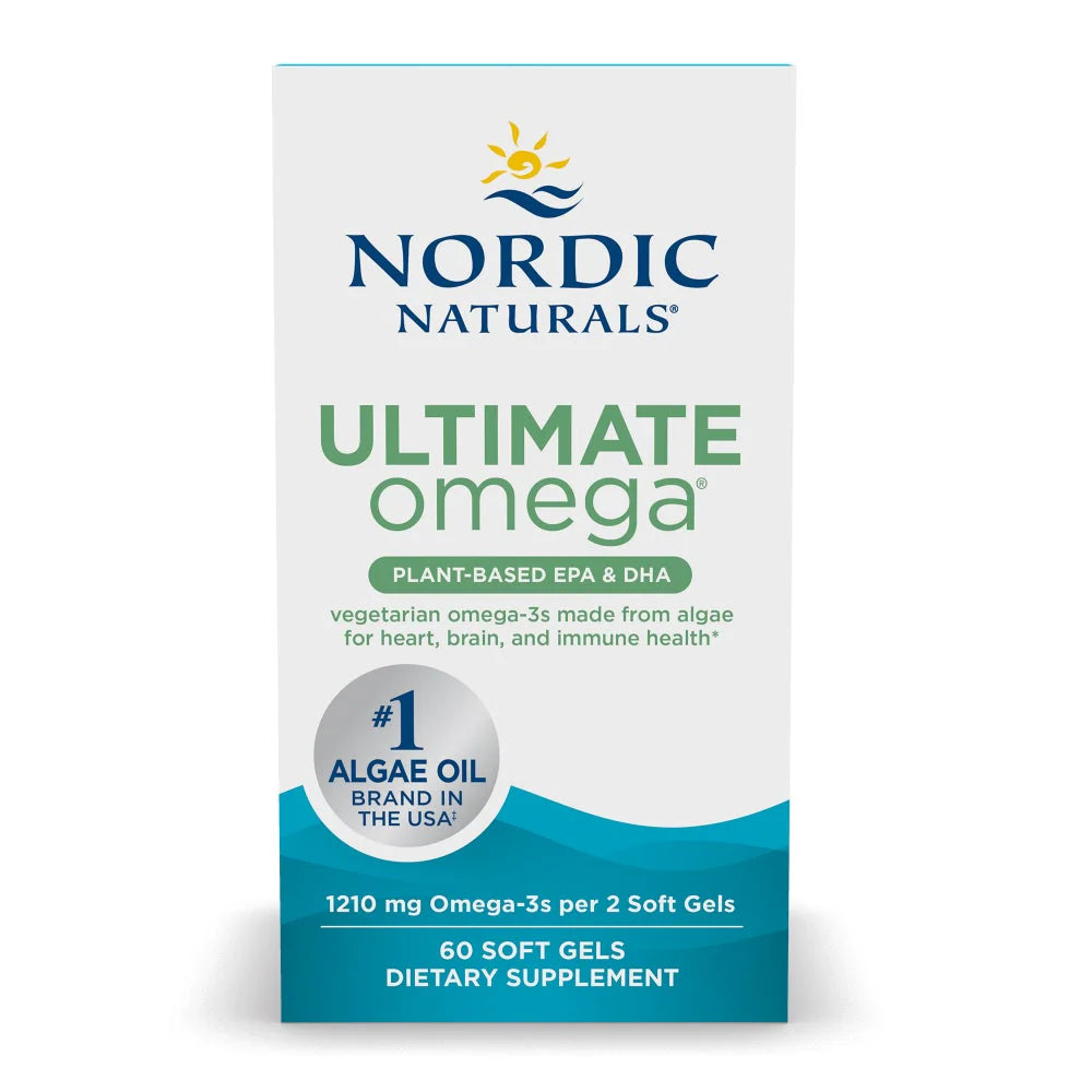Ultimate Omega Plant-Based 60 softgels Nordic Naturals