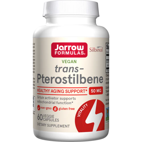 trans - Pterostilbene 50mg 60 capsules Jarrow Formulas