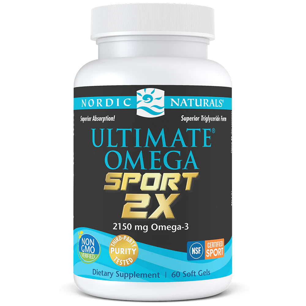 Ultimate Omega 2X Sport 60 Softgels Nordic Naturals - Nutrigeek