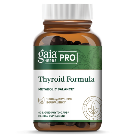 Thyroid Formula capsules Gaia Herbs - Premium Vitamins & Supplements from Gaia Herbs - Just $35.99! Shop now at Nutrigeek