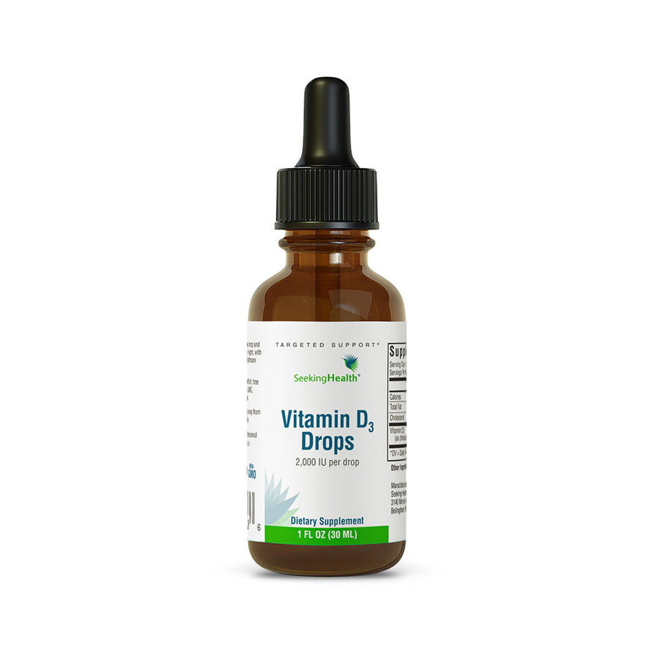 Optimal Vitamin D Drops 30 ml Seeking Health - Nutrigeek