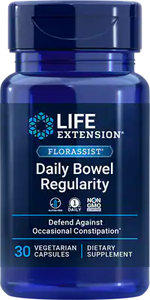 FLORASSIST® Daily Bowel Regularity 30 capsules Life Extension - Nutrigeek