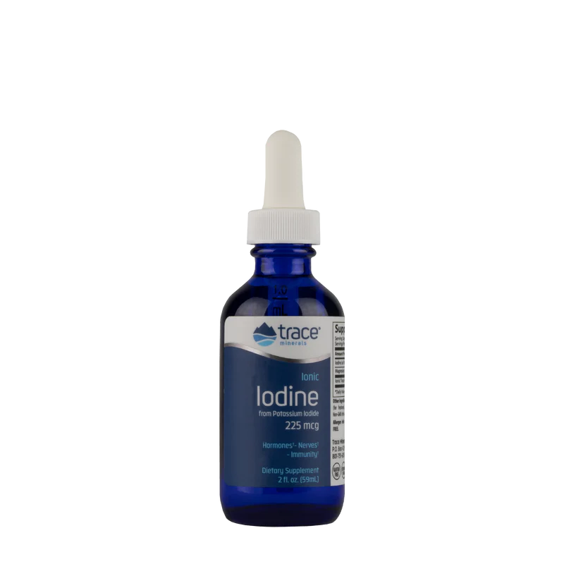 Liquid Ionic Iodine from Potassium Iodide 225mcg 2 ounces (59ml) Trace Minerals Research - Premium Vitamins & Supplements from Trace Minerals Research - Just $18.79! Shop now at Nutrigeek