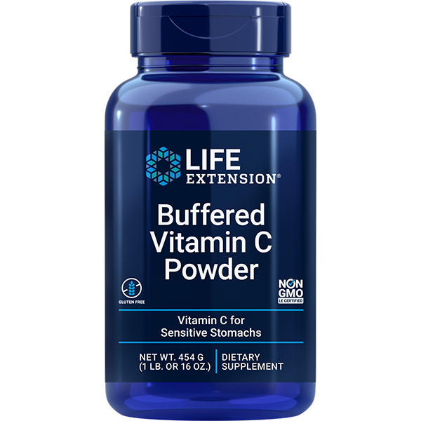 Buffered Vitamin C Powder 454.6 Grams Life Extension - Premium Vitamins & Supplements from Life Extension - Just $24.99! Shop now at Nutrigeek