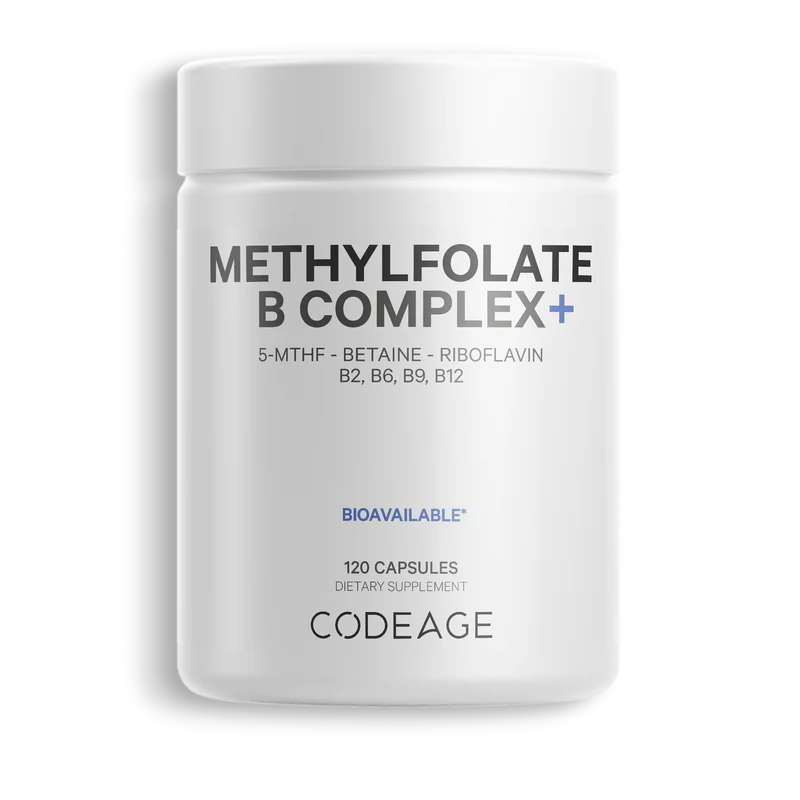 Methylfolate B Complex+ 120 capsules CodeAge