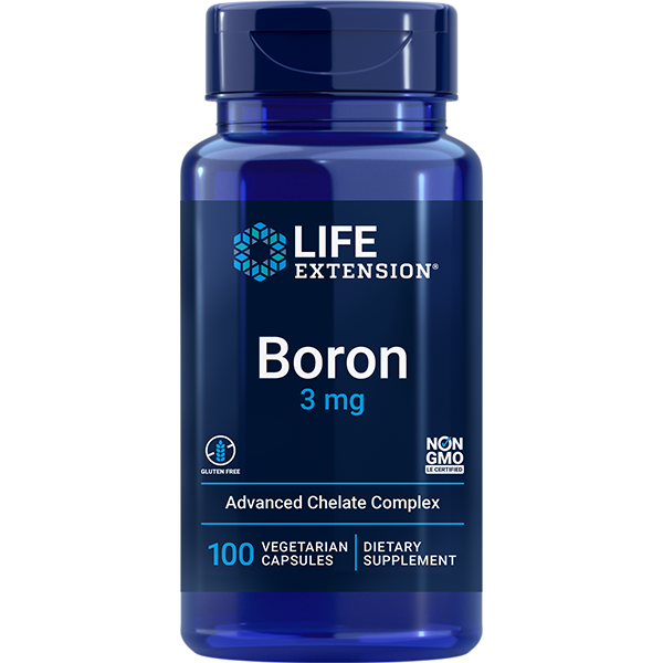 Boron 3 mg, 100 capsules Life Extension - Premium Vitamins & Supplements from Life Extension - Just $5.99! Shop now at Nutrigeek