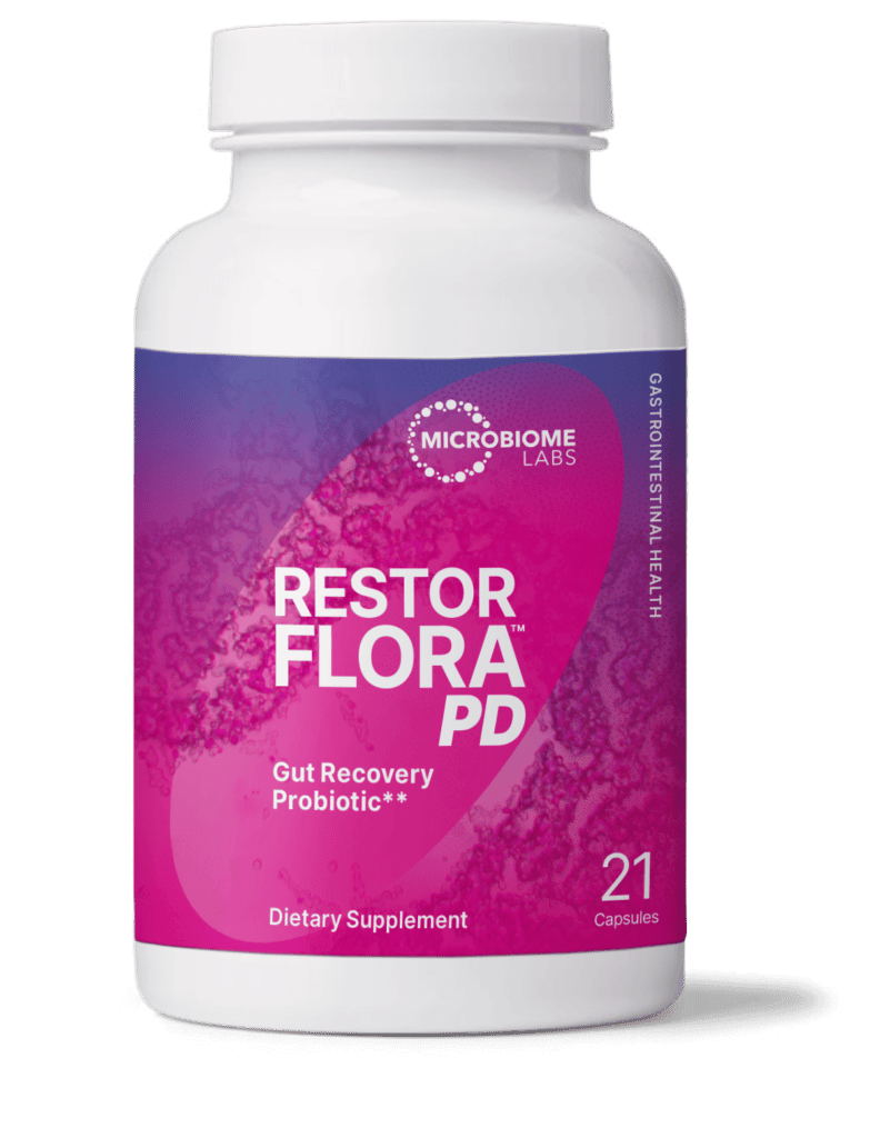 RestorFlora™ PD 21 capsules Microbiome Labs - Premium Vitamins & Supplements from Microbiome Labs - Just $18.99! Shop now at Nutrigeek