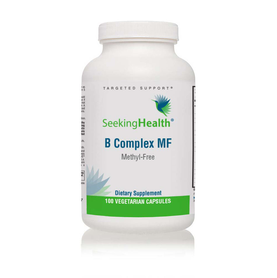 B Complex MF 100 capsules Seeking Health - Nutrigeek