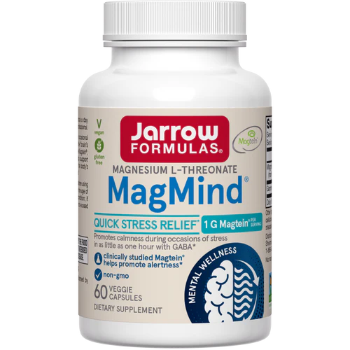 MagMind® Quick Stress Relief 60 capsules Jarrow Formulas