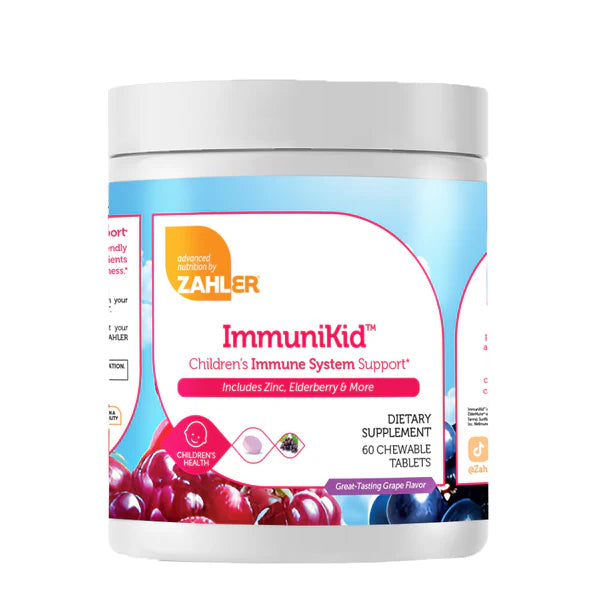 ImmuniKid 60 Chewable Tablets Zahler