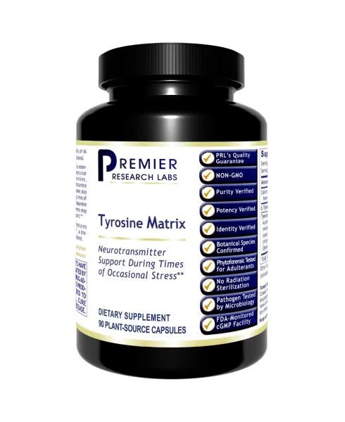 Tyrosine Matrix 90 capsules Premier Research Labs